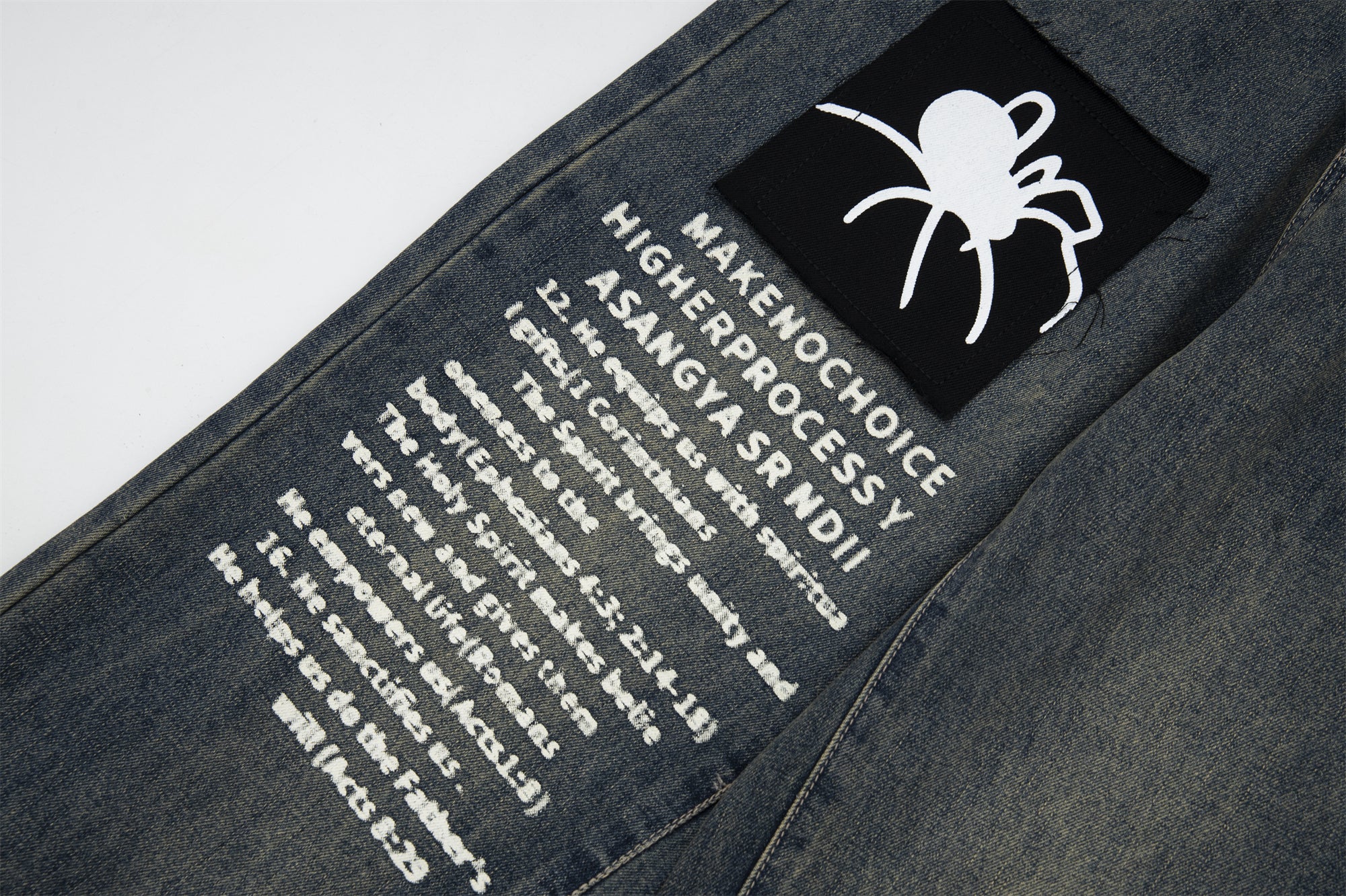 Faire Echo Spider print jeans