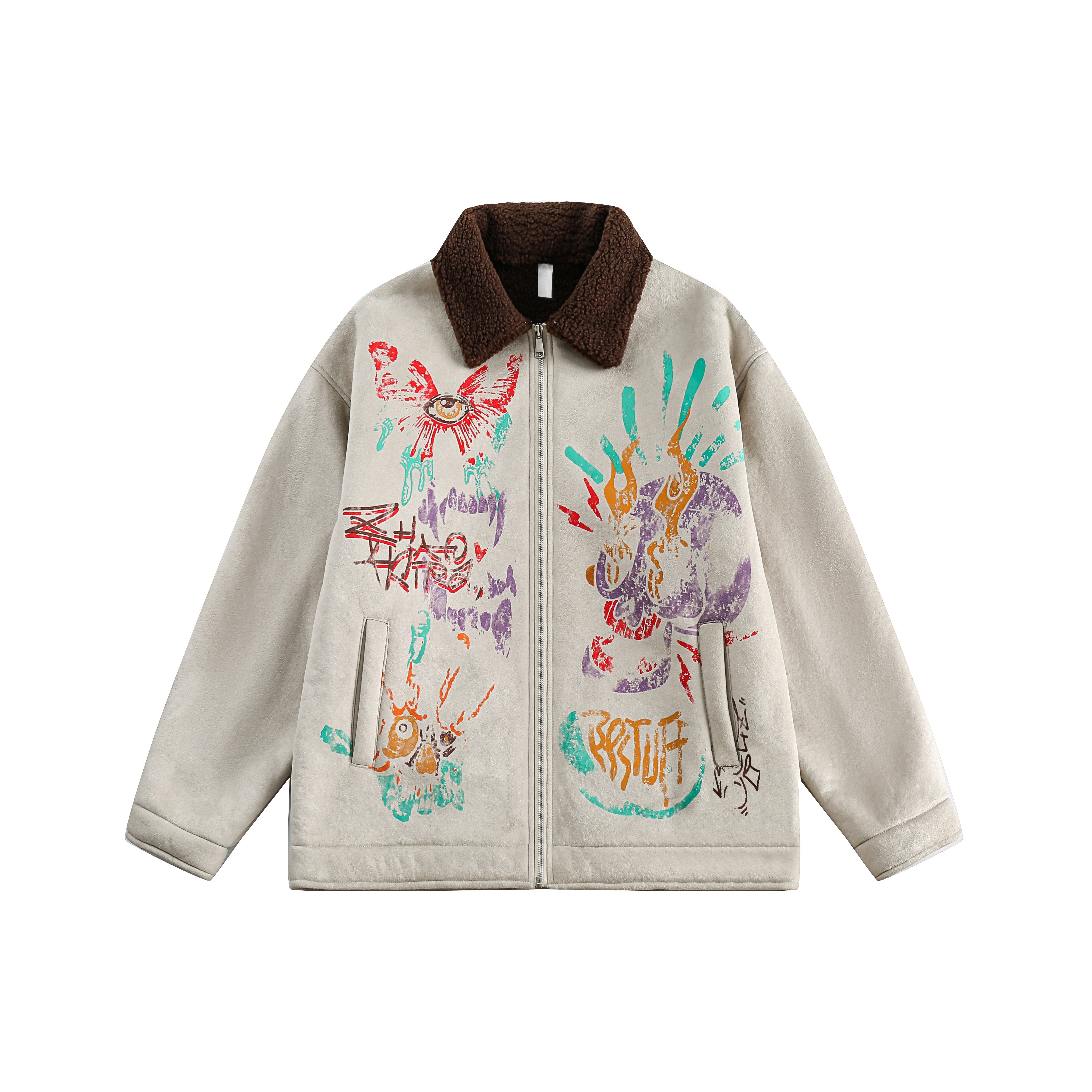 Faire Echo  Butterfly Fire Printing Jacket