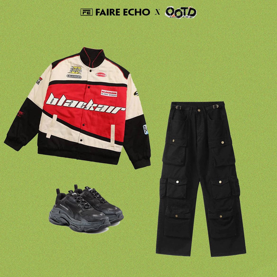 Faire Echo Blackair Motorsport Jacket Faire Echo
