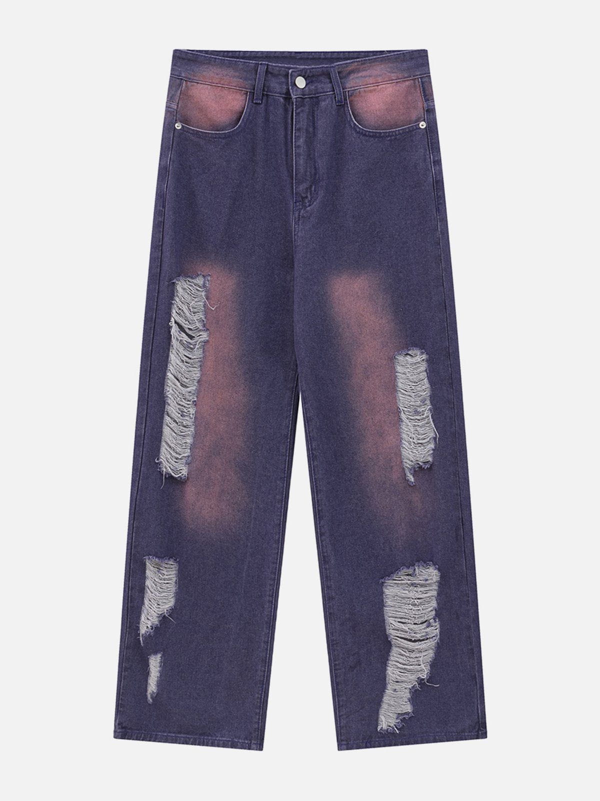 Faire Echo Distressed Washed Jeans Faire Echo