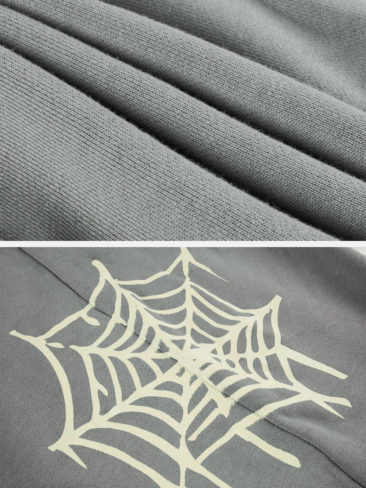 Faire Echo Spider Web Print Pants Faire Echo