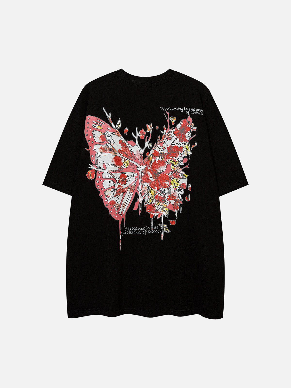 Faire echo Butterfly Sakura Graphic Tee Faire Echo